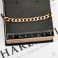 Pre-Owned 9ct Gold Curb Chain Bracelet 8.5 inch