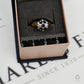 Pre-Owned 18ct Gold Sapphire & Diamond Cluster Ring Size L
