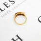 Pre-Owned 9ct Gold Oval Multi Diamond Dress Ring Size R.5