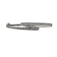 Pre-Owned 9ct White Gold & CZ Zigzag Design Bangle