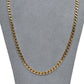 Pre-Owned 9ct Gold Curb Chain Necklace 24 Inch