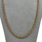 Pre-Owned 9ct Gold Prince Of Wales Chain Necklace 22 Inch