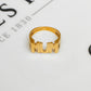 Pre-Owned 9ct Gold MUM Cherish Ring Size O