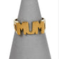Pre-Owned 9ct Gold MUM Cherish Ring Size O