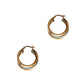Pre-Owned 9ct Gold 2 Tone 5 Hoop Creole Earrings