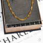 Pre-Owned 22ct Gold Twist Curb Chain Necklace 20 Inch