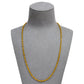 Pre-Owned 22ct Gold Twist Curb Chain Necklace 20 Inch