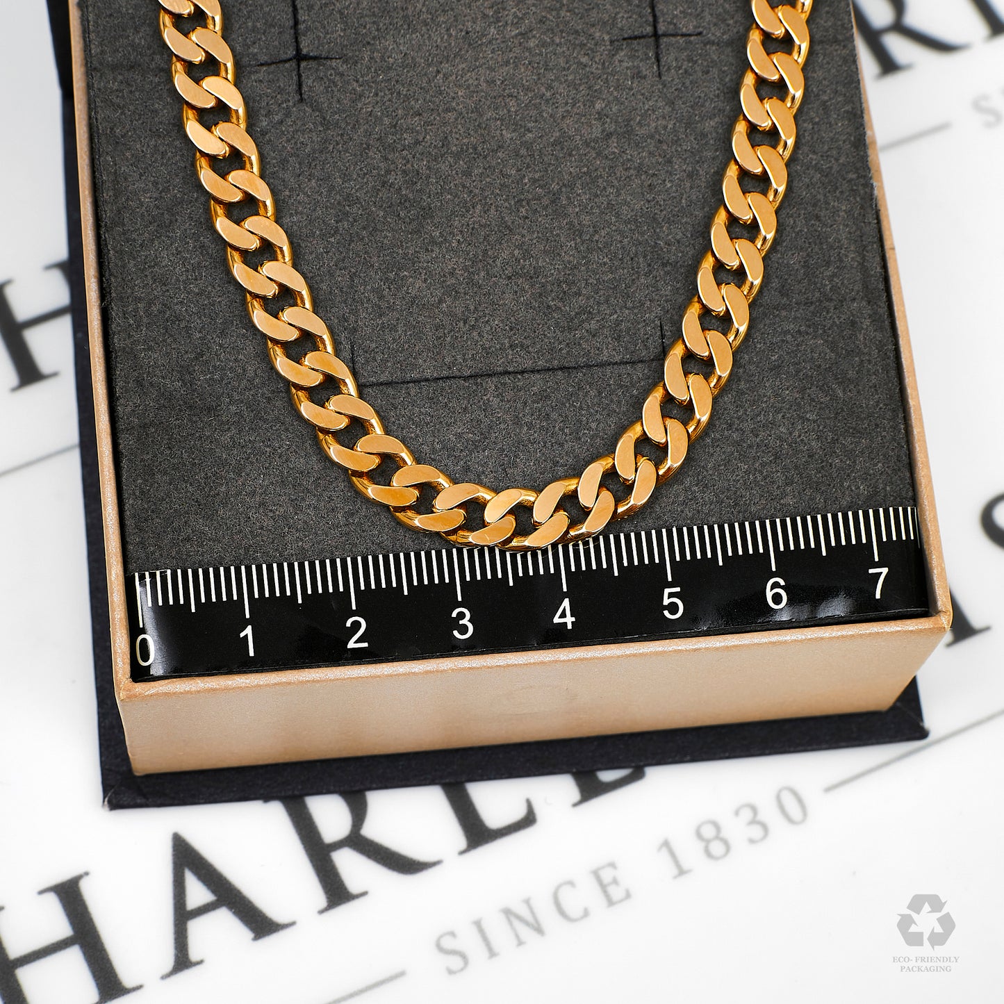 Pre-Owned 9ct Gold Curb Chain Necklace 20 Inch