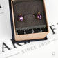 Pre-Owned 9ct Gold Pear Cut Amethyst Stud Earrings