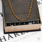Pre-Owned 9ct Gold Belcher Chain Necklace 20 Inch