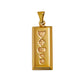 Pre-Owned 9ct Gold Ingot Pendant with Millennium Hallmark