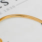 Pre-Owned 9ct Gold Torque Bangle