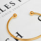 Pre-Owned 9ct Gold Torque Bangle