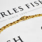 Pre-Owned 9ct Gold Heart Design Necklace & Bracelet SET