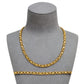 Pre-Owned 9ct Gold Heart Design Necklace & Bracelet SET
