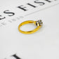 Pre-Owned 18ct Gold Diamond Solitaire Engagement Ring Size J