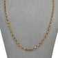 Pre-Owned 9ct Gold 4mm Belcher Chain Necklace 20 Inch