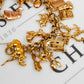 Pre-Owned 9ct Gold Charm Bracelet & 36 Charms 8 Inch