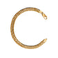 Pre-Owned 18ct Gold Curb Chain Bracelet 8 Inch