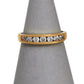 Pre-Owned 9ct Gold & CZ Band Ring Size I.5