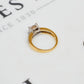 Pre-Owned 18ct Gold 4 Princess Cut Diamond Engagement Ring