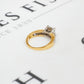 Pre-Owned 18ct Gold 4 Princess Cut Diamond Engagement Ring