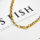 Pre-Owned 9ct Gold Belcher Chain Necklace 18 Inch