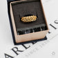Pre-Owned 9ct Gold 2 Row Shot Ring Size R