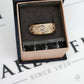 Pre-Owned 9ct Gold & Diamond Celtic Knot Band Ring Size U