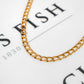 Pre-Owned 9ct Gold 4mm Curb Chain Necklace 20 Inch