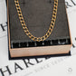Pre-Owned 9ct Gold 4mm Curb Chain Necklace 20 Inch