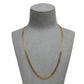 Pre-Owned 9ct Gold 4mm Curb Chain Necklace 20 Inch