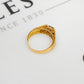 Pre-Owned 18ct Gold Sapphire & Diamond Ring Size L