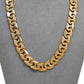 Pre-Owned 9ct Gold Pattern Polish Anchor Chain Necklace