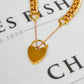 Pre-Owned 9ct Gold Curb Bracelet & Padlock 7 Inch