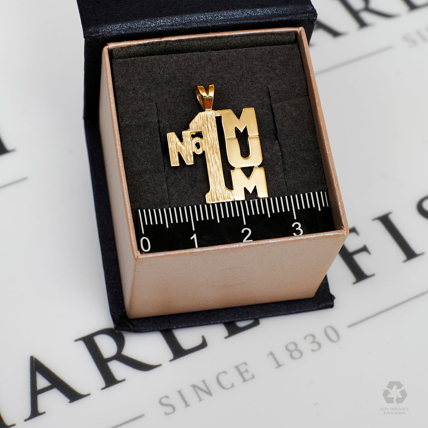 Pre-Owned 9ct Gold No 1 Mum Pendant