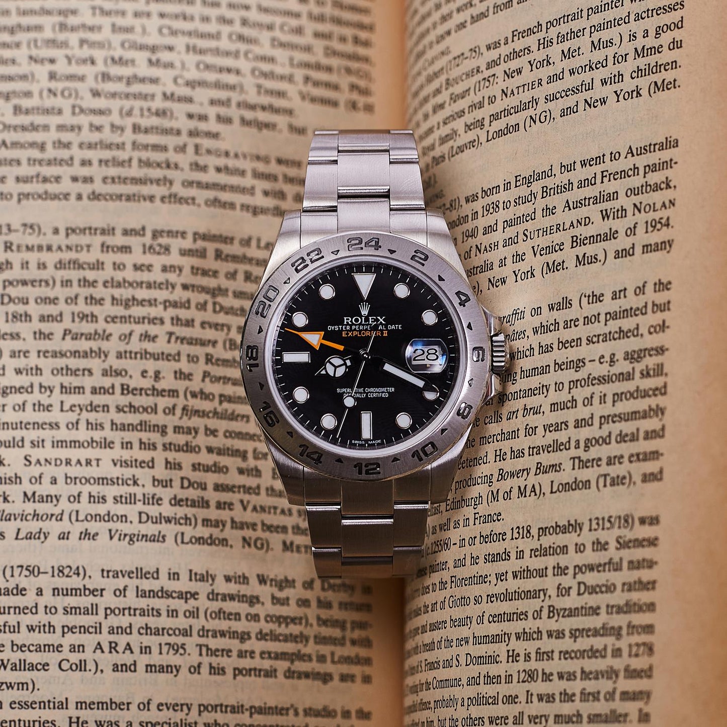 Pre-Owned Rolex Explorer II 216570