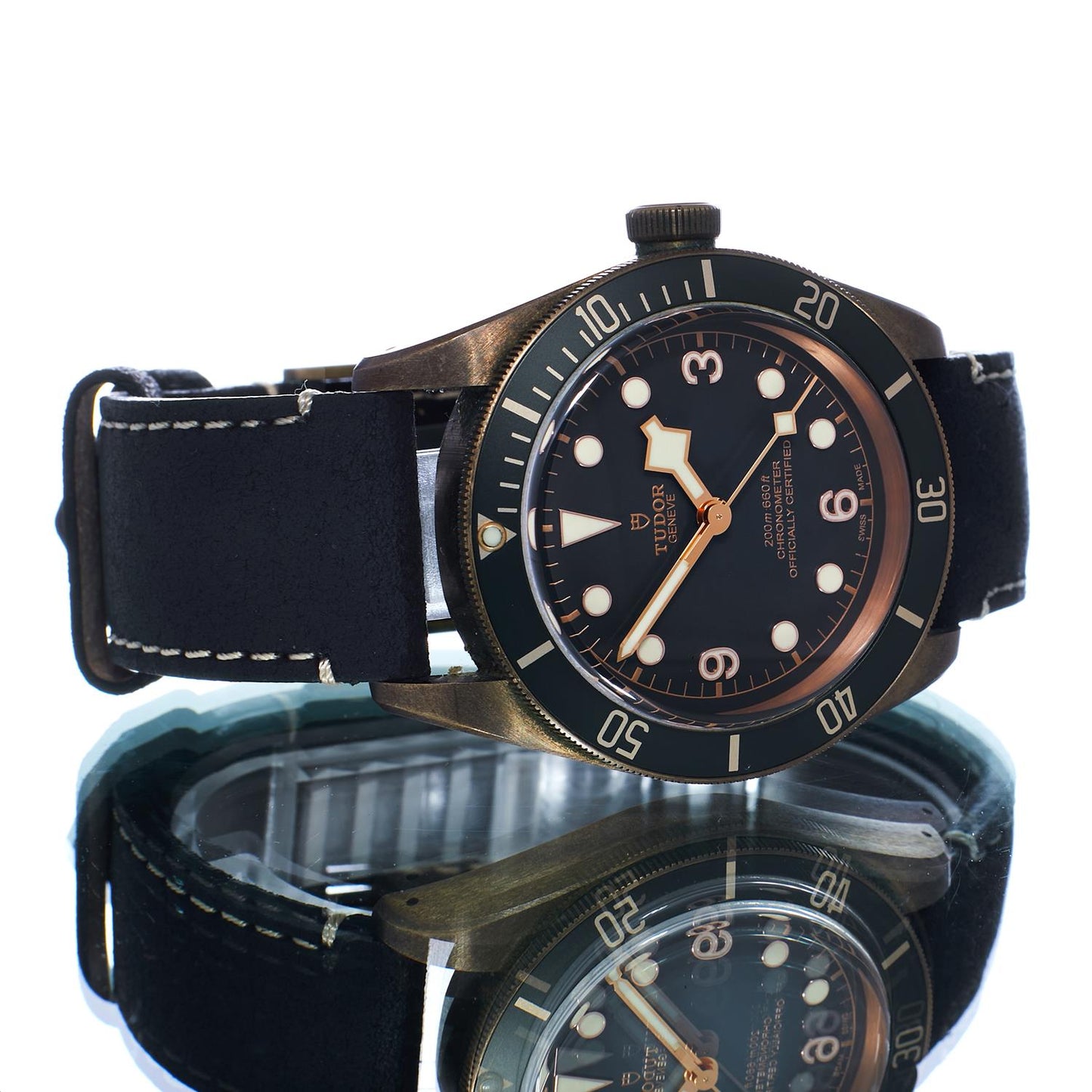 Pre-Owned Tudor Black Bay Bronze 79250BA