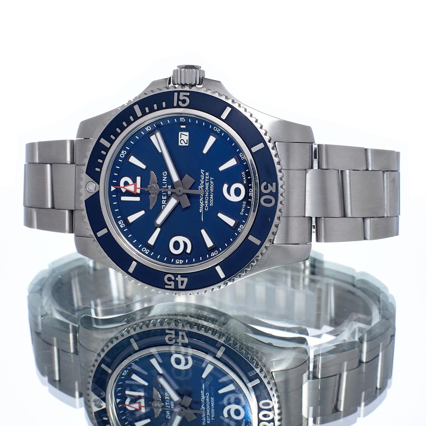 Pre-Owned Breitling Superocean 42 A17366D81C1A1