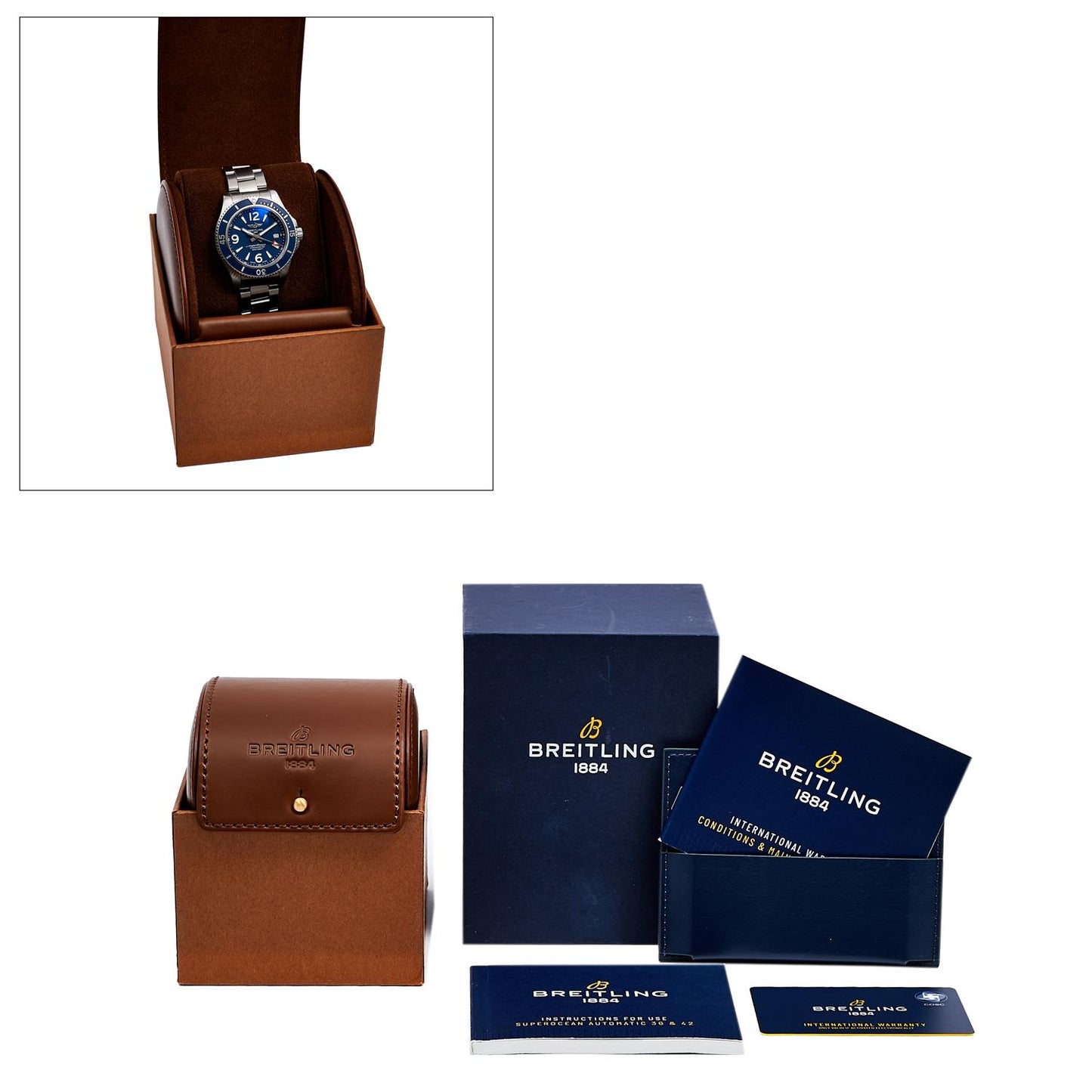 Pre-Owned Breitling Superocean 42 A17366D81C1A1