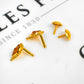 Pre-Owned 22ct Gold Multicolor Bead Drop Earrings