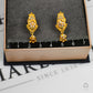 Pre-Owned 22ct Gold 2 Tone Drop Earrings