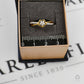 Pre-Owned 14ct Gold Diamond Flower Cluster Ring Size O
