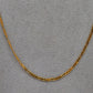 Pre-Owned 18ct Gold Figaro Necklace 23 Inch