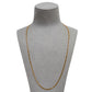 Pre-Owned 18ct Gold Figaro Necklace 23 Inch