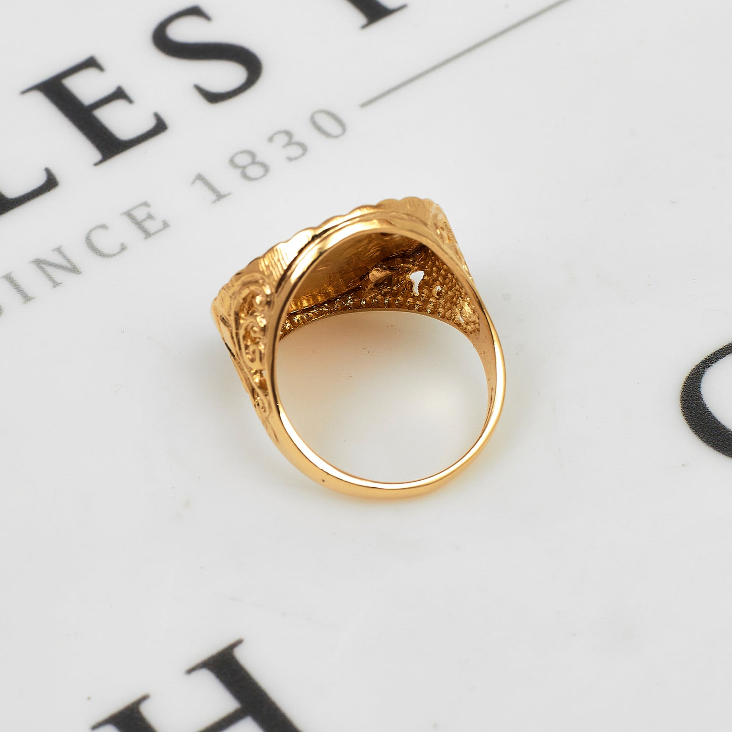 Pre-Owned 1905 Half Sovereign Coin & 9ct Gold Ring Mount