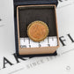 Pre-Owned 1905 Half Sovereign Coin & 9ct Gold Ring Mount