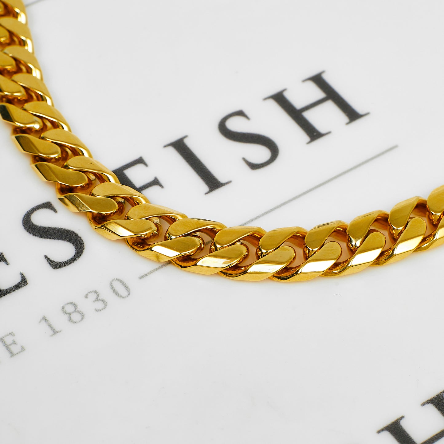 Pre-Owned 9ct Gold Curb Chain Bracelet 7.5 Inch
