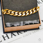 Pre-Owned 9ct Gold Curb Chain Bracelet 7.5 Inch