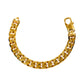 Pre-Owned 9ct Gold Curb Chain Bracelet 7.5 Inch